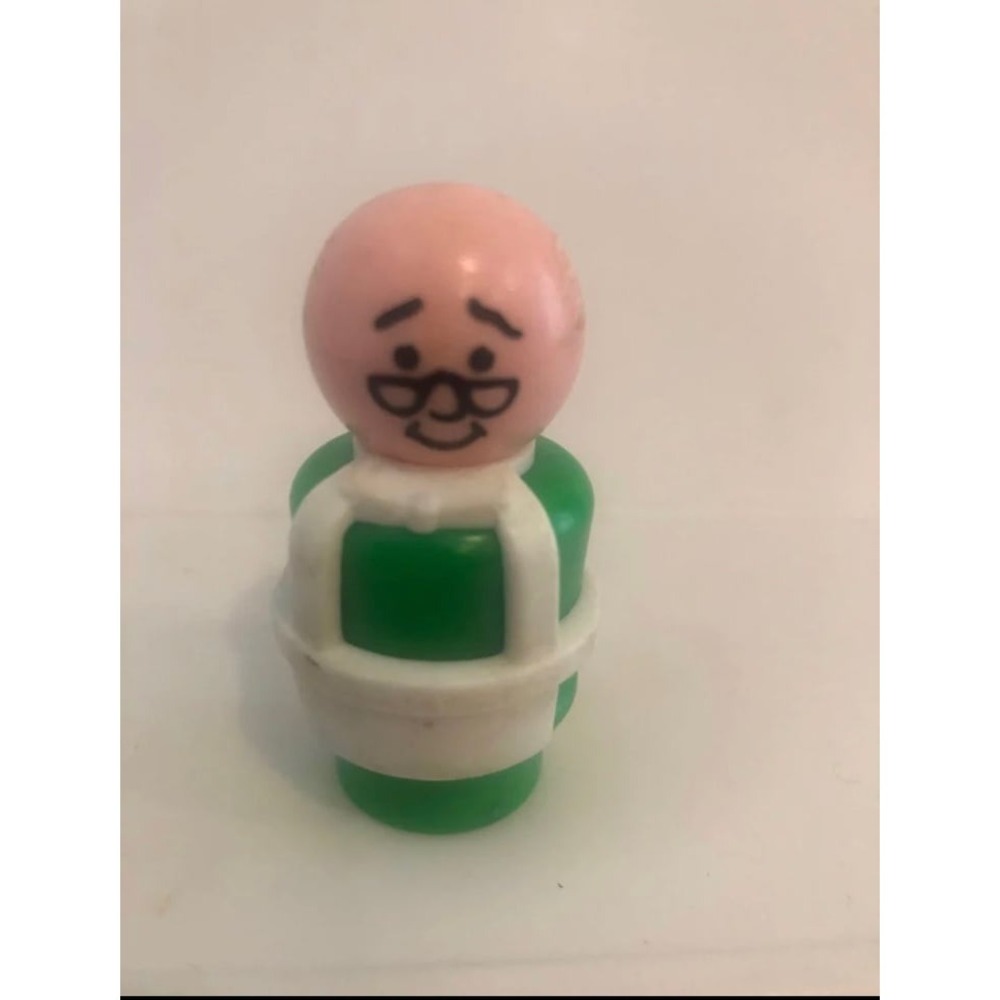 Vintage Fisher Price Little People Mr. Hooper Sesame Street‎